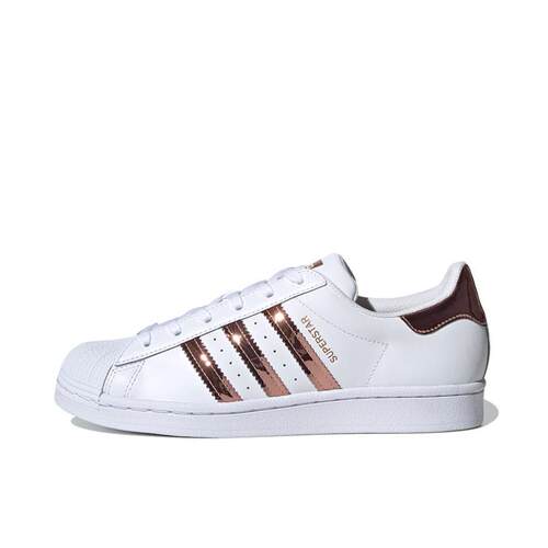 Adidas/阿迪达斯 ADIDAS SUPERSTAR W 玫瑰金女子板鞋FX4271