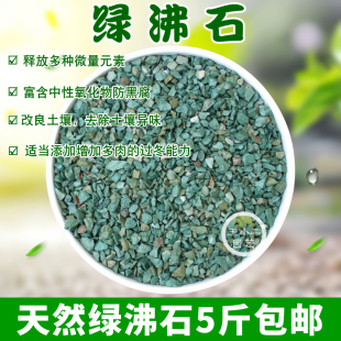 绿沸石多肉配土专用颗粒土营养土铺面石鱼缸介质吸氨水族造景净化