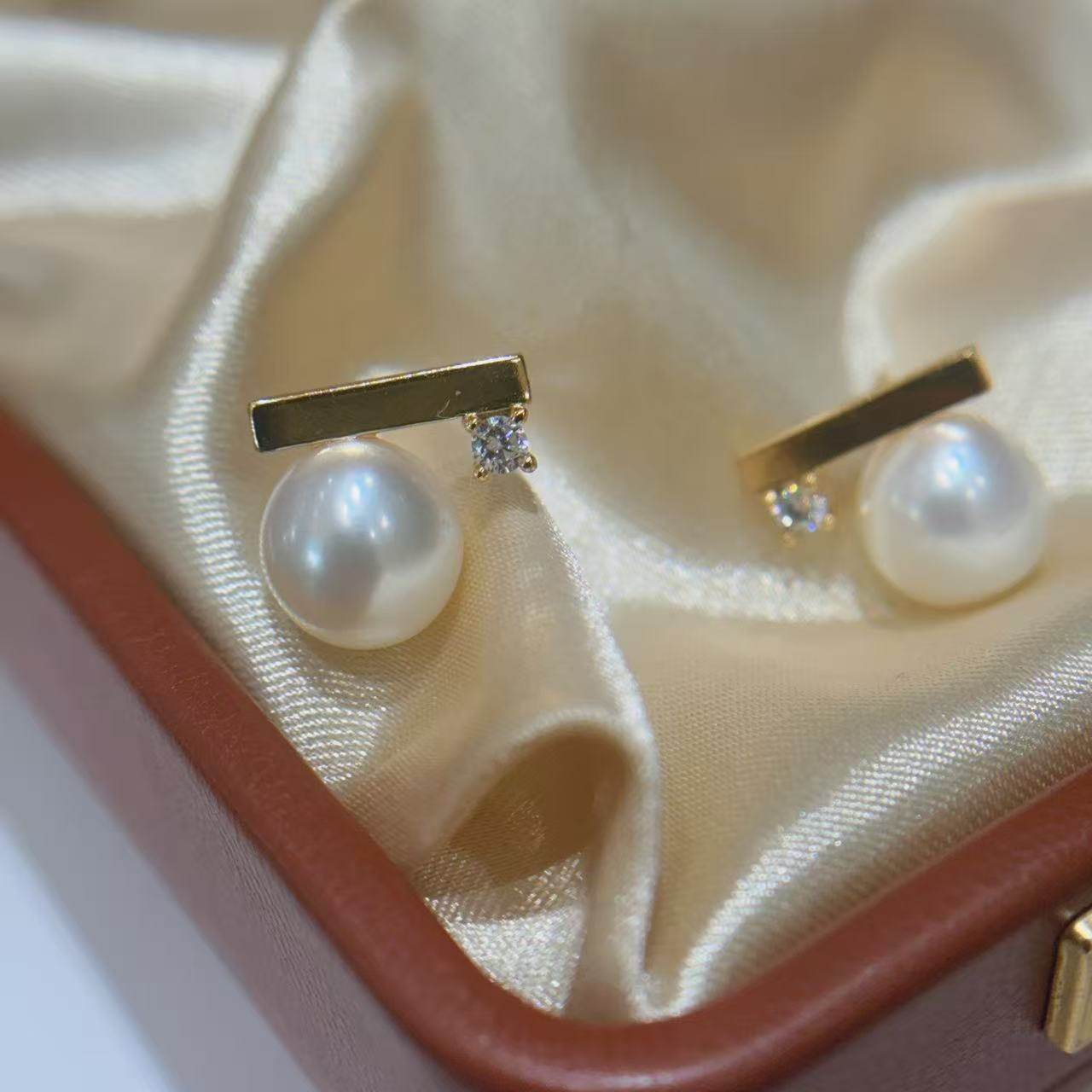 【六月粉丝专享】平衡木耳钉S925银淡水无核珍珠8-9mm,珠宝/钻石/翡翠,其他,淘宝优惠券,粉丝福利购,淘宝优惠卷