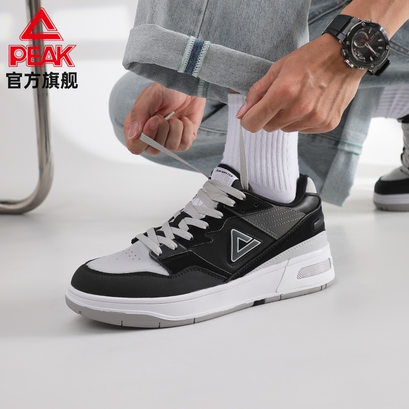 匹克910OG情侣百搭低帮小白鞋