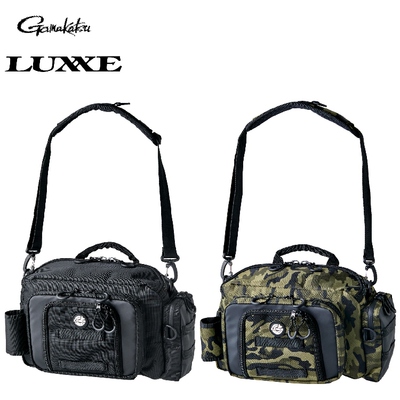 Gamakatsu伽马卡兹LUXXE 23SS LE324路亚包单肩斜跨钓鱼包腰包