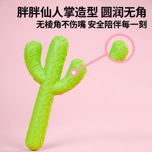 宠物洁齿磨牙狗狗玩具仿真仙人掌