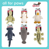 AFP狗狗发声玩具毛绒复合牛津布耐咬小中大型犬自嗨解闷巡回互动