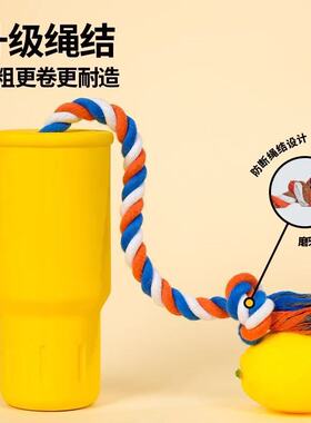 么哇狗狗玩具球耐咬大型犬宠物自嗨解闷泰迪发声球磨牙橡胶球