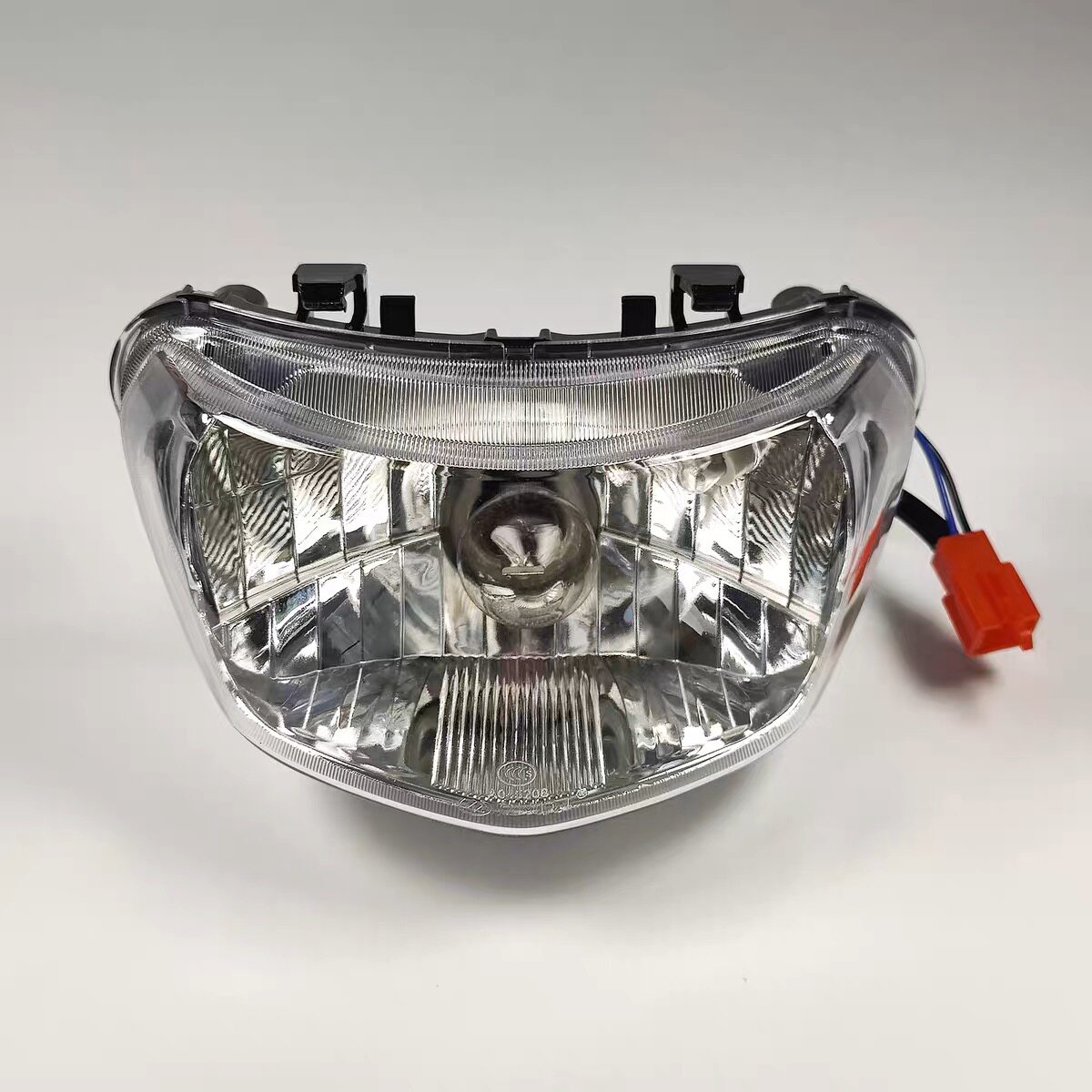 雅马哈电喷巧格i 125i前大灯前照灯ZY125T-13-14前大灯玻璃罩透镜