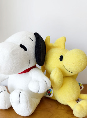 正版sekiguchi小鸟塌克史努比snoopy可爱puwa系列玩偶 现货