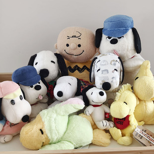 日本采购peanuts奥拉夫snoopy糊涂塌克可爱玩偶挂件 现货