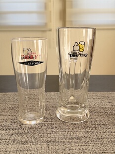 现货实拍全新限量 日本Asahi 朝日THE DRAFTERS啤酒杯扎啤杯套装