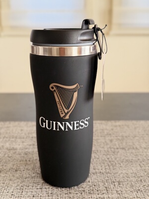 全新带吊牌稀有GUINNESS健力士官方旅行杯