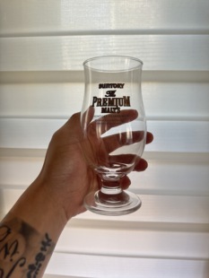 万志金 logo 老钱风郁金香杯皮尔森杯艾尔杯日本啤酒杯高脚杯日产