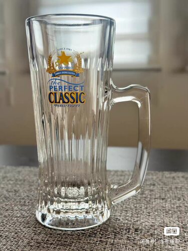 实拍超稀有日本三宝乐Classic Perfect扎啤杯拉格杯啤酒杯