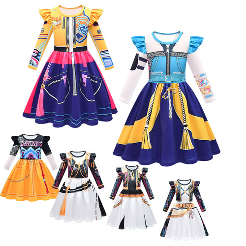 K-POP猎魔女团主打歌服装连衣裙