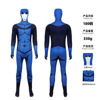 "Invincible Young Hero 4 Halloween cosplay Costume: All-rounder Tight-fitting Jumpsuit Performance. thumbnail 2