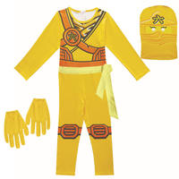 LEGO Ninjago Children's Day performance Halloween cosplay costumes for boys and girls, LEGO stage performance costumes thumbnail 3