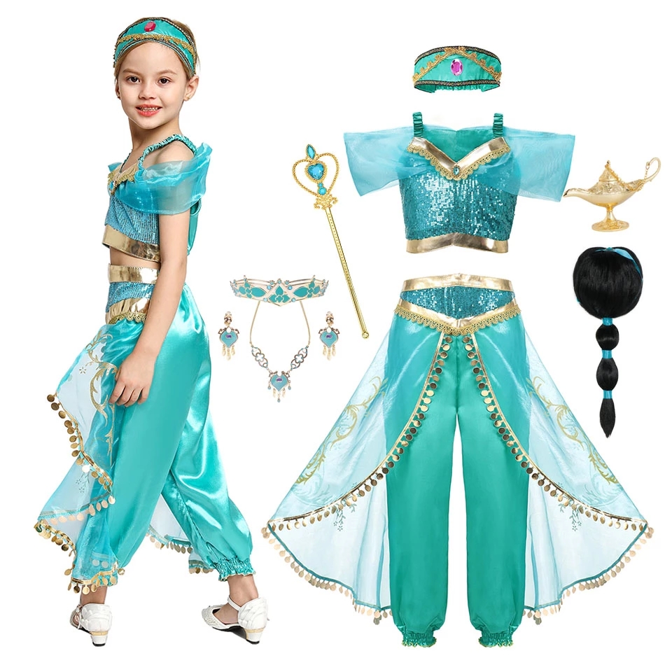 万圣节公主礼服阿拉丁神灯茉莉裙