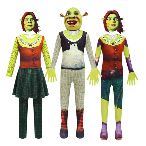 Shrek外贸怪物史莱克表演服
