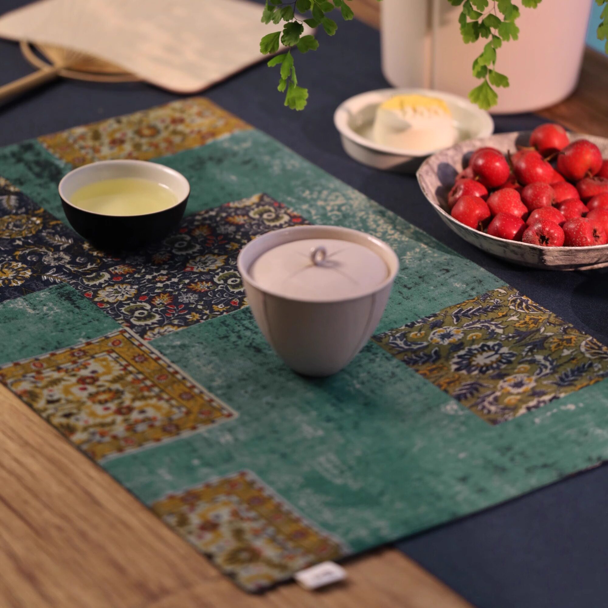 中式茶垫拼布印花茶席布艺小茶布禅意茶杯垫复古茶席垫子茶桌垫布,居家布艺,茶席,淘宝优惠券,粉丝福利购,淘宝优惠卷