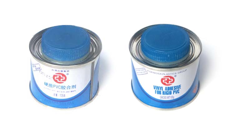 PVC台湾华亚给水管材胶水硬质105塑料胶合剂410克770ml克专用胶粘