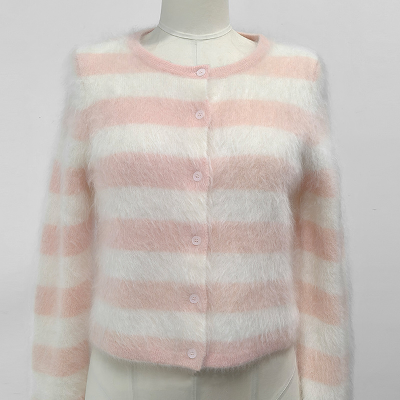 德凯佳开衫拉毛山羊绒S24-0045