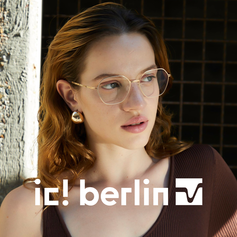 IC! BERLIN艾晰柏林眼镜框女多边形CARBON超轻近视HALNY眼镜架男