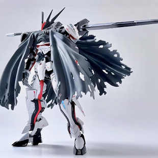 星动 拼装模型 HG 1/144 君王异端 高达 机甲手办 带披风送水贴