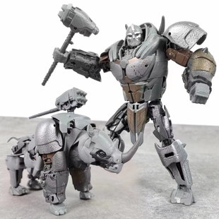 明希 可变形玩具 MX6602 犀牛ss113 原大电影7超能勇士机器人