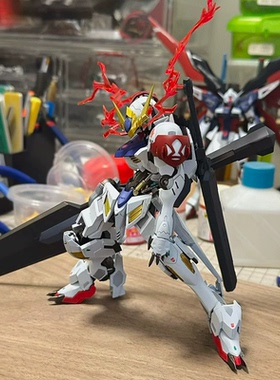 HG 1/144巴巴托斯天狼座 Apls 铁血 天狼机甲拼装模型玩具手办