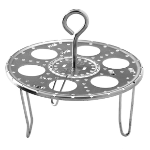 蒸架304不锈钢家用隔水炖电饭煲炒锅万能折叠支架煮蛋器蒸菜架子