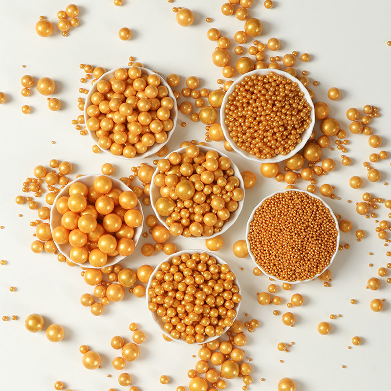 金色珍珠糖珠甜甜圈蛋糕装饰彩色针可食用烘焙面包冰淇淋蛋糕专用,粮油调味/速食/干货/烘焙,其他,淘宝优惠券,粉丝福利购,淘宝优惠卷