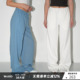 春夏抽绳水洗卫裤 340g 女春秋季 阔腿裤 WellD 运动休闲裤 基础款