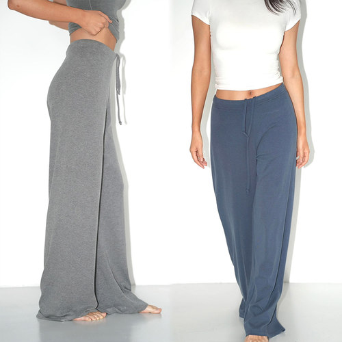 黄油棉柔感高腰长裤（2种裤长）