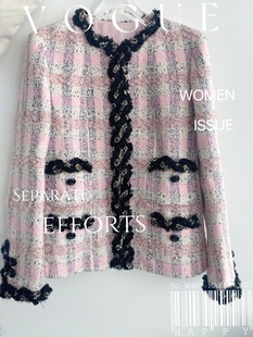 售罄 裙子面料布料 欧洲进口春秋羊毛粗花呢外套套装