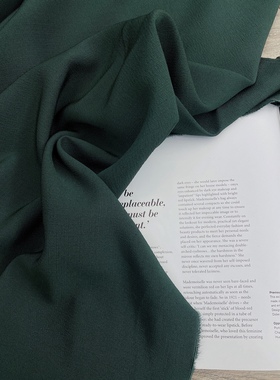 现货 意大利进口Ruffo Coli春夏真丝羊毛连衣裙套装面料布料