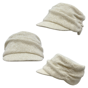 夏季 街头复古遮阳防晒呢料针织平顶帽报童帽帽子马术帽女集合5