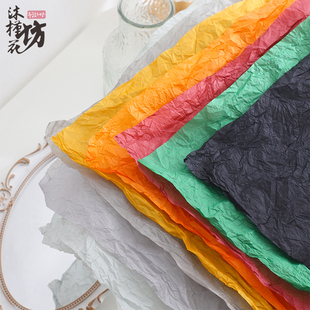 纸DIY材料 内衬纸鲜花包装 韩式 彩纸雪梨纸印花波点拷贝纸礼品服装