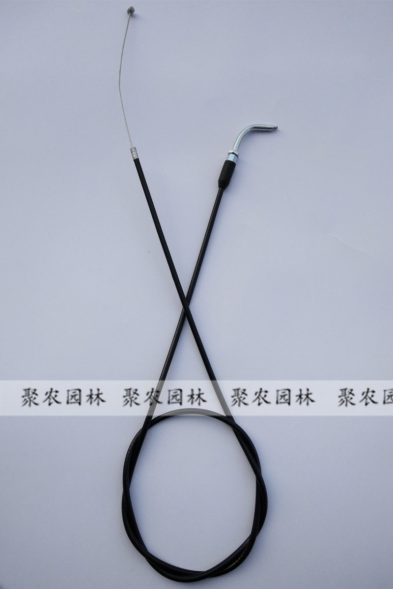 411割草机油门线/背伏式割稻机油门拉线割灌机弯头油门拉索控制线