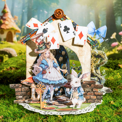 手账裁边贴纸童话公主王子无重复