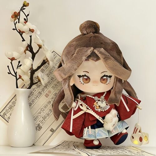 谢怜属性20cm棉花娃娃天官赐福周边可爱玩偶公仔精致刺绣衣服