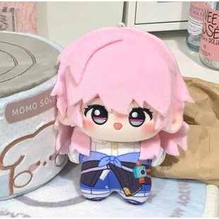 现货崩坏星穹铁道游戏周边三月七普通形态棉花娃娃毛绒公仔生日礼