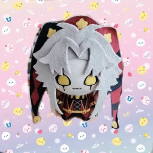 怪胎马戏团pierrot属性10cm印花努努体棉花娃娃二次元周边挂件礼