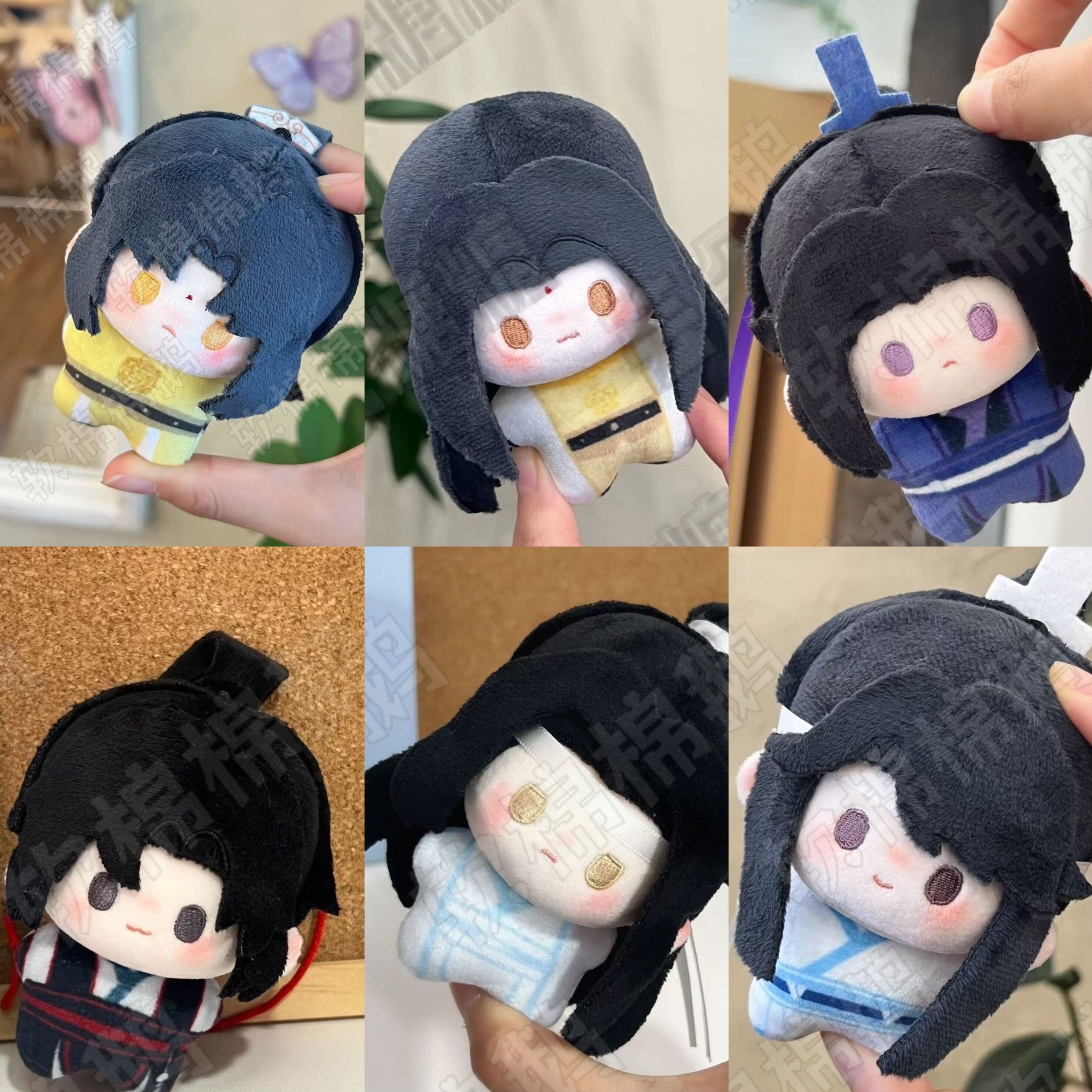 魔道祖师棉花娃娃挂件魏无羡蓝忘机江澄蓝思追金陵金光瑶周边10cm图片