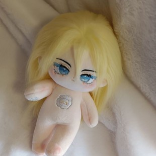 原创动漫人鱼陷落同人兰波属性20cm正常体棉花娃娃爆款玩偶公仔