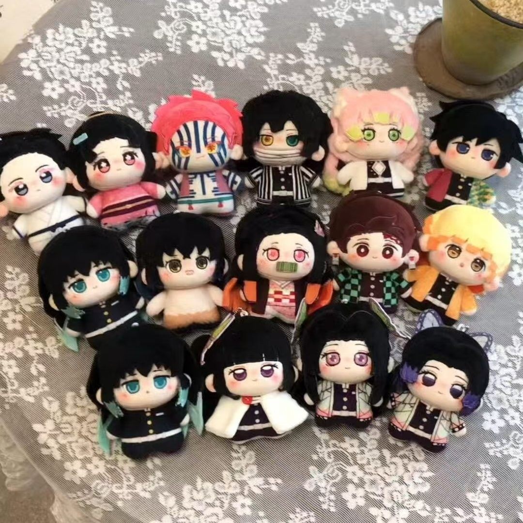 鬼灭之刃恋雪猗窝座10cm棉花娃娃毛绒玩偶可爱公仔包包挂件装饰,模玩/动漫/周边/娃圈三坑/桌游,棉花娃娃,淘宝优惠券,粉丝福利购,淘宝优惠卷