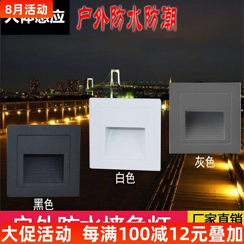户外防水景观绿化led地脚灯