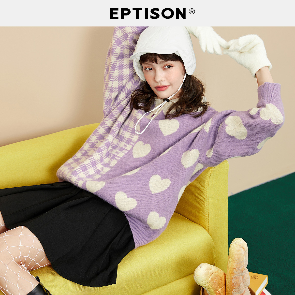 风设计感小众风保暖发热外穿毛衣