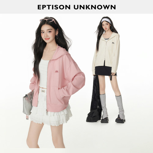 Eptison美式休闲风连帽外套