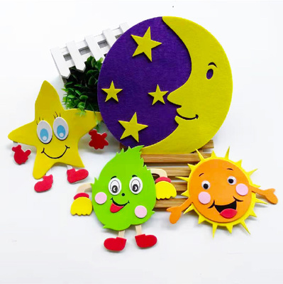 文化可移除泡沫月亮星星装饰材料