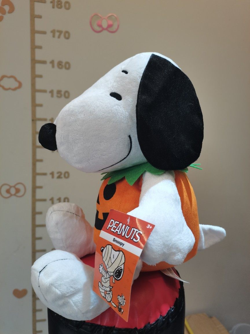 南瓜头装扮款史努比snoopy公仔毛绒玩具娃娃生日圣诞节礼物儿童