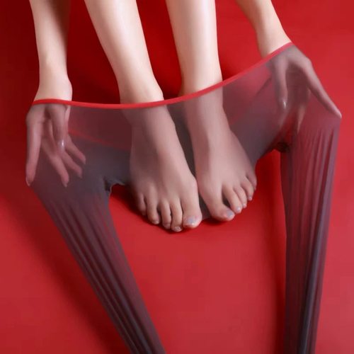 0.8CM极窄边任意剪无缝低腰丝袜360度无痕天鹅绒连裤袜0D超薄大码