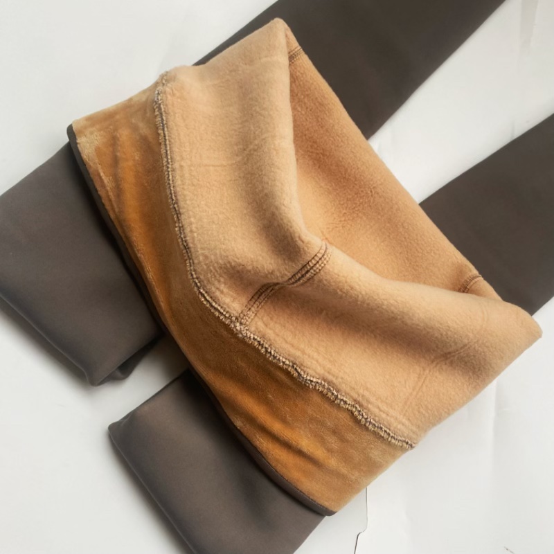 秋冬假透肉保暖连裤袜女空姐灰透肤加厚加绒裸感打底裤袜